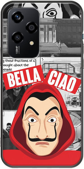 La Casa De Papel Honor 200 Lite 5g Black Tpu Μαύρη Σιλικόνη