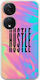Hustle Neon Honor 90 Smart 5G Flexible TPU Transparent Silicone
