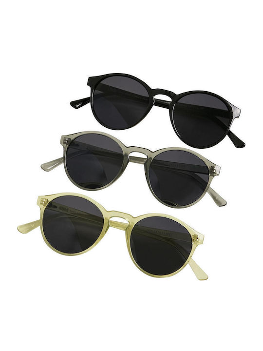 Ochelari de soare Urbanclassics Cypress 3-pack Negru Gri deschis Galben Ss21 Tb3366-02498