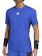 adidas FreeLift Pro IV8320 Herren Tennisbekleidung Bluse in Blau