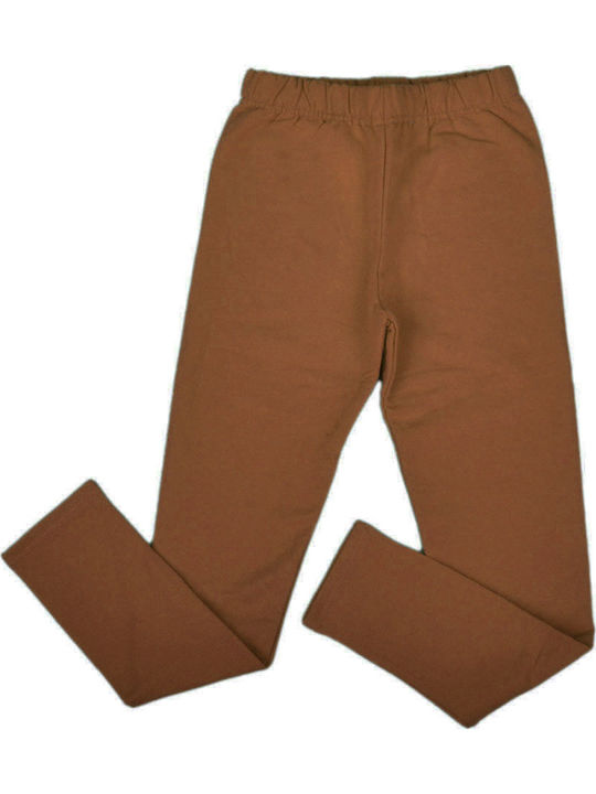 Joyce Kids Legging Long Coffee