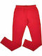 Kids Legging Long red