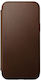 Nomad Leather MagSafe Folio Book Piele Maro (iPhone 14 Plus)