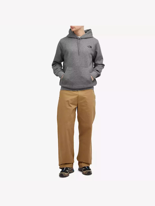 The North Face Men's Sweatshirt with Hood Grey Heather