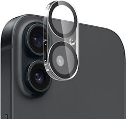 Crong Lens Shield Προστασία Κάμερας Tempered Glass Διάφανο για το iPhone 16, iPhone 16 Plus Crong Lens Shield Προστασία Κάμερας Tempered Glass Διάφανο για το iPhone 16, iPhone 16 Plus