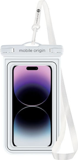 Mobile Origin Θήκη Μπράτσου έως 6.5" Λευκό