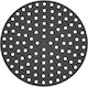 Maxwell & Williams Silicone Surface Round 19.5cm Air Fryer Anthracite Bakermaker