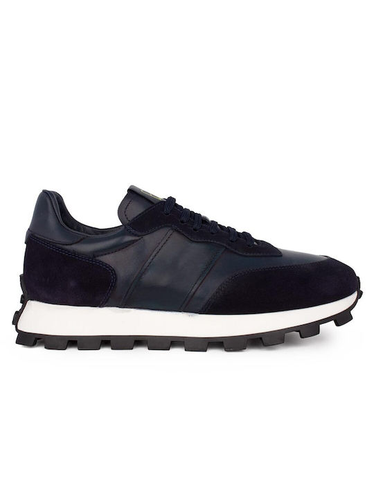 Perlamoda Herren Sneakers Navy