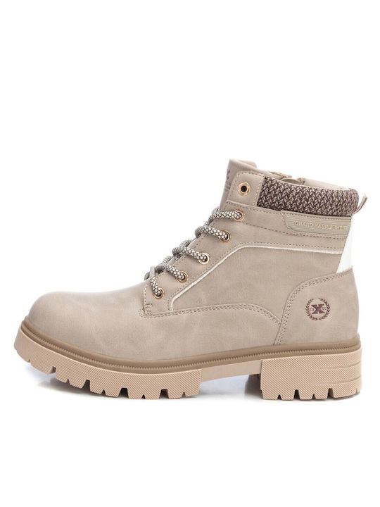 Xti Damen Knöchelstiefel Beige