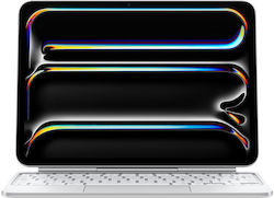 Apple Magic Keyboard Flip Cover (iPad Pro 2024 13") White Tablet Case