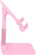 Universal Desk Support Adjustable Rod 20 Cm Adjustable Angle 0 To 140° Pink