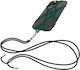 Universal Smartphone Cord Silicone Extendable Adjustable 90cm Dark Green