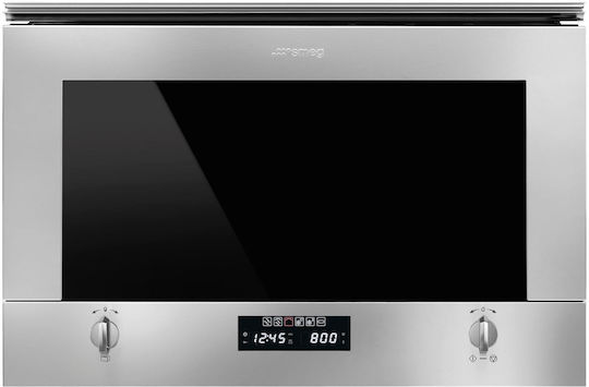 Smeg Mikrowellenherd mit Grill 23Es Inox