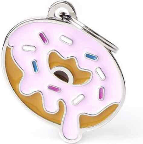 My Family Charms Dog ID Tag Metal Personalized
