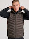 Sleeveless Jacket Puffer Khaki