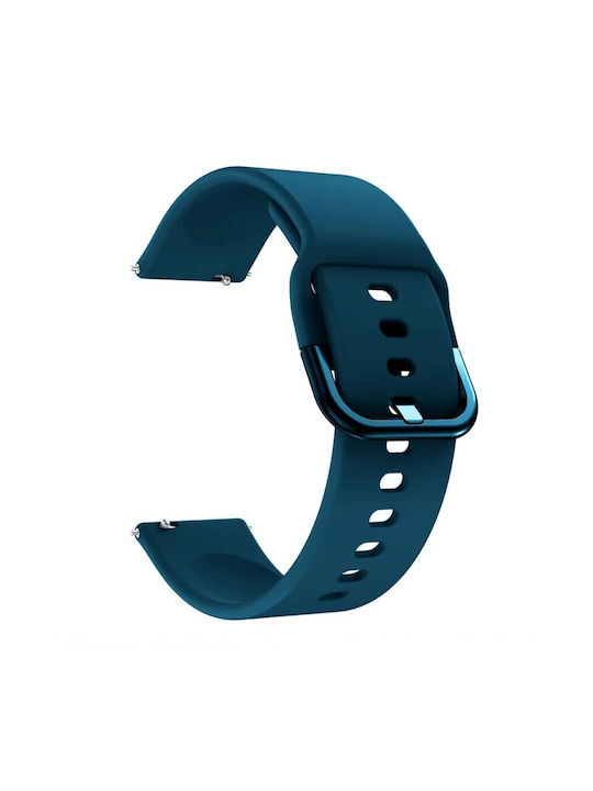 Curea Silicon Albastru (Vivoactive 4S/Vivomove 3S - Vivoactive 4S/Vivomove 3SHuawei Watch GT4/GT5 41mm / GT5 Pro 42mm)