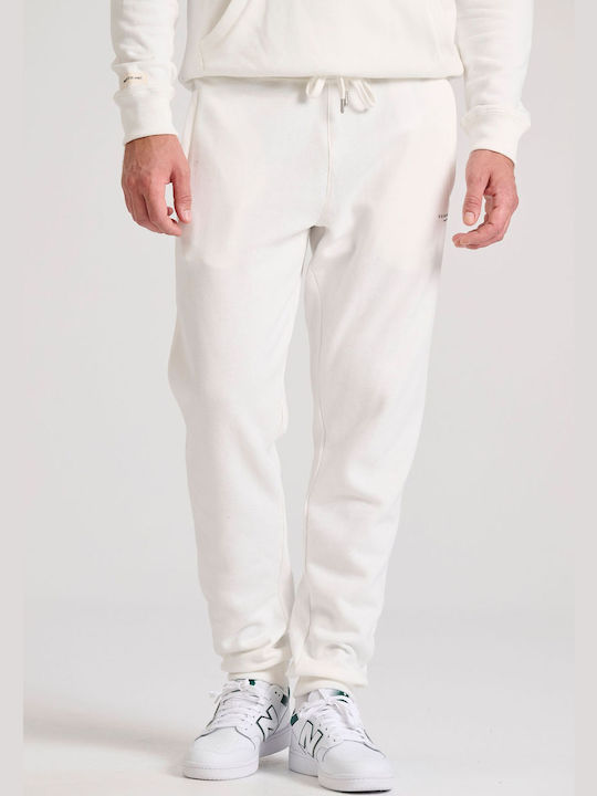 Funky Buddha Men's Sweatpants White