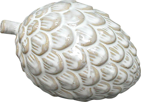 Mondex Dekorativer Ananas aus Keramik 11x7x11cm 1Stück Mondex Dekorativer Ananas aus Keramik 11x7x11cm 1Stück