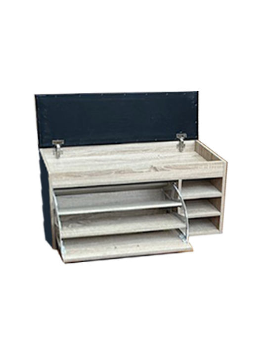 Shoe Organizer Gray 80x30x49cm