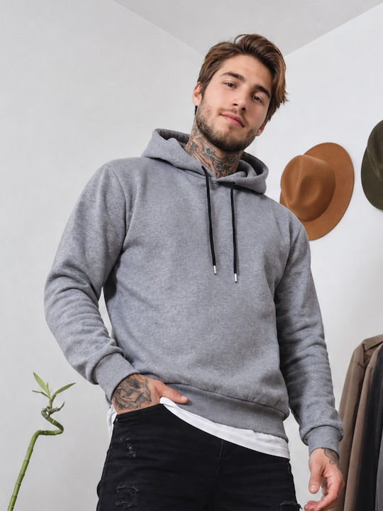 Panda Clothing Sweatshirt with Hood Gray