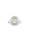 Elmark Einbau Spot mit integriertem LED und Natürliches Weißes Licht Weiß 1Stück