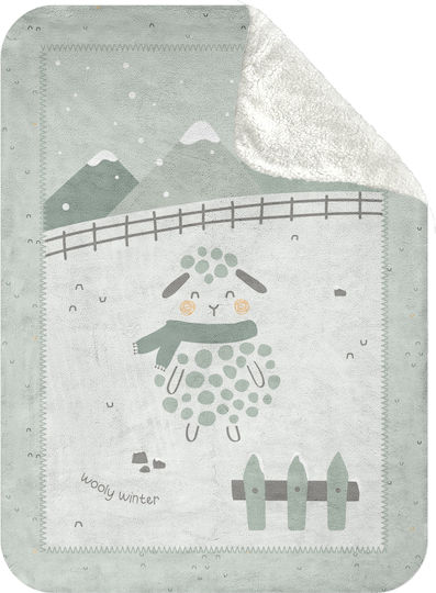 Kikka Boo Cot Blanket Sheep 110x140cm