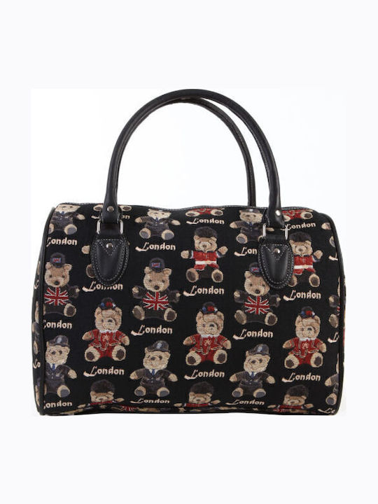 Signare London Bear Women's Bag Handbag Black