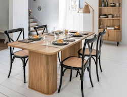Colva Τραπεζαρίας 180x90x75εκ.