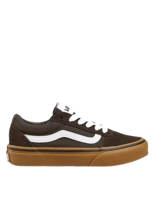 Vans Παιδικά Sneakers Ward Suede Μαύρα