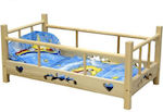 Wooden Bed Doll From Messenger Mix