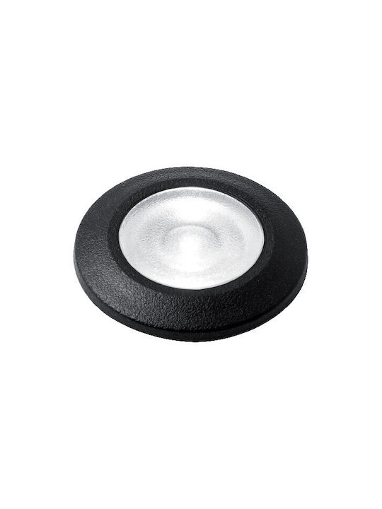 Elmark Σποτ Δαπέδου 1.7W IP67 για Ντουί G9 Μαύρο