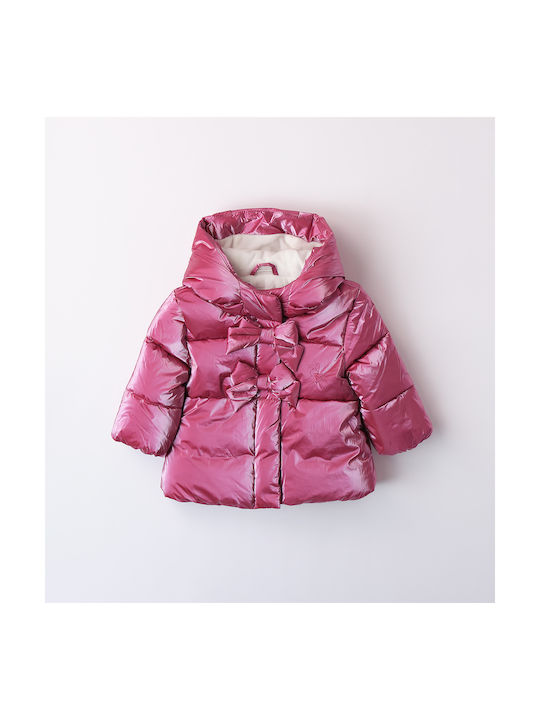 iDO Kids Quilted Jacket Pink