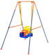 Children's Swing Steel Frame A Max 90 Kg PVC Seat 4 Bags Stability Foldable 158 x 112 x 162 cm