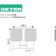 Geyer LED Emergency Light 1pcs
