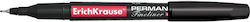 ErichKrause FP-50 Permanent Marker 0.6mm Black
