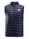 Sleeveless Winter Jacket Puffer Navy Blue
