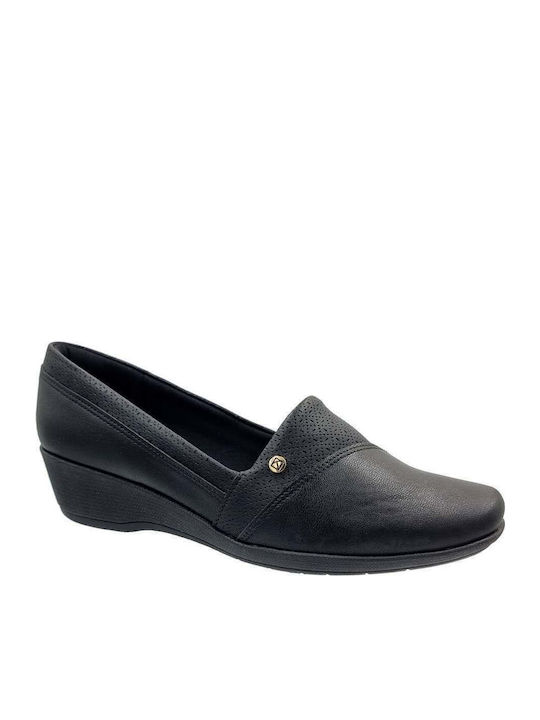 Damen Mokassins in Schwarz Farbe