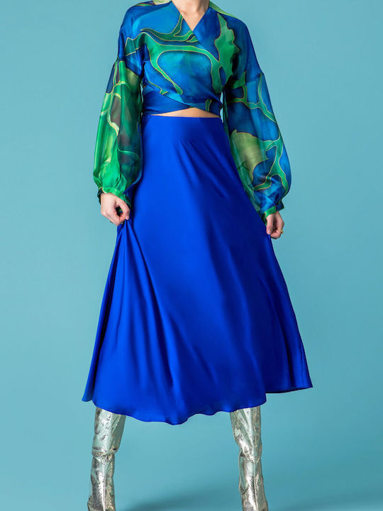 Moutaki Skirt Royal Blue