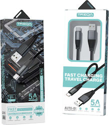 Treqa USB 2.0 USB-C masculin - USB-A 1m (CA8843) Treqa USB 2.0 USB-C masculin - USB-A 1m (CA8843)