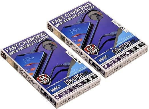 Remax USB 2.0 Cable USB-C Male - USB-A Blue 1m