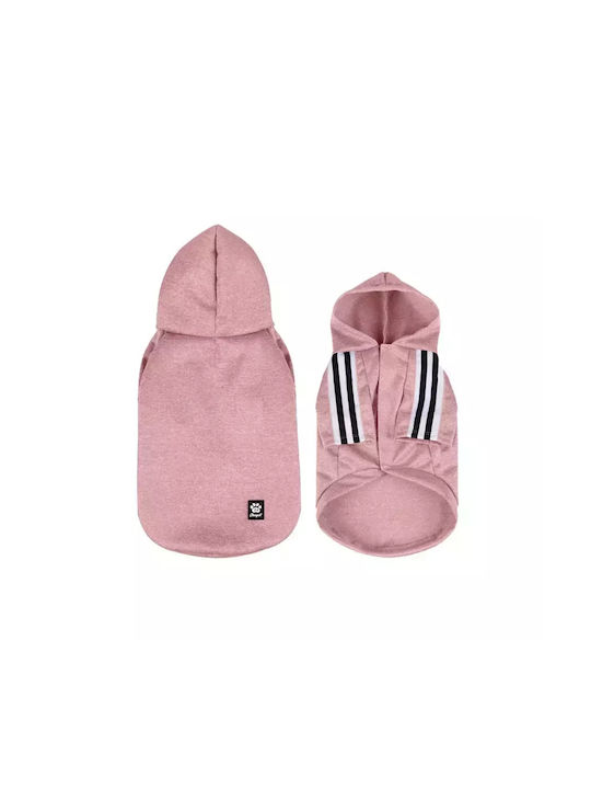 Glee Dog Hoodie Sweatshirt in Pink Colour S