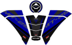 Klebender Tankschutz Yamaha MT-25 2020-2023 Blau