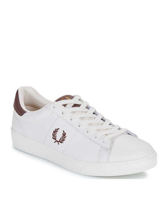 Fred Perry Spencer Ανδρικά Sneakers Λευκά