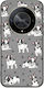 French Bulldog Honor Magic 6 Lite 5g Black Tpu Μαύρη Σιλικόνη