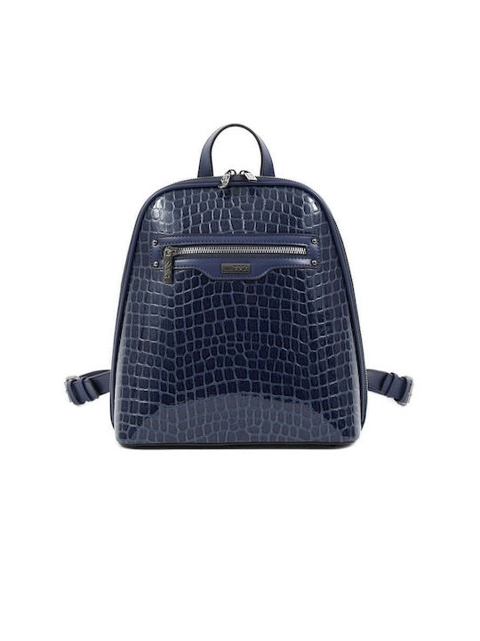 Doca Damen Tasche Rucksack Blau