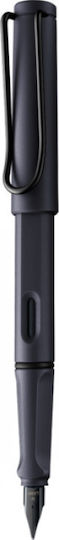 Lamy Safari Fountain Pen Medium Grey Plastic with Black Ink