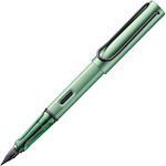 Lamy Al-star Writing Pen Fine Green made of Aluminum with Blue Ink