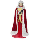 Mrs. Claus Red 30x16x12cm Πολυρεζιν Αγιο