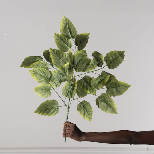 Artificial Decorative Branch Ficus Lyrata Leaf Green 70cm Supergreens