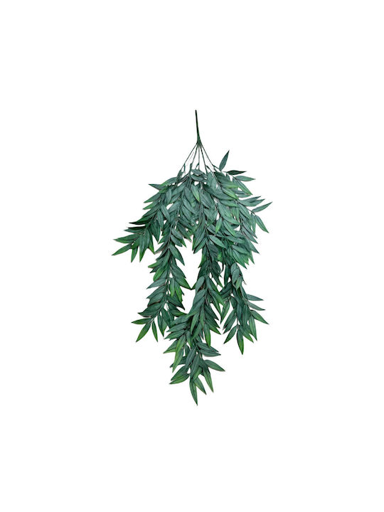 Supergreens Hängende Künstliche Pflanze Bamboo Grün 80cm 1Stück